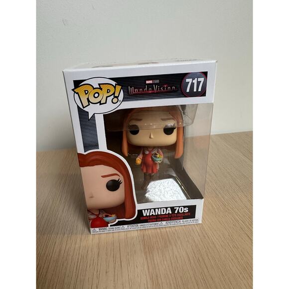 Wandavision - Wanda 70s Funko Pop No 717 - NEW - Picture 1 of 5